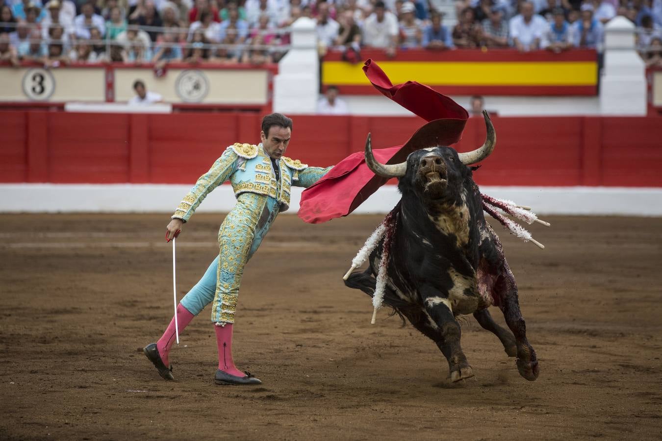 Fotos: Ponce, El Juli y Ginés Marín