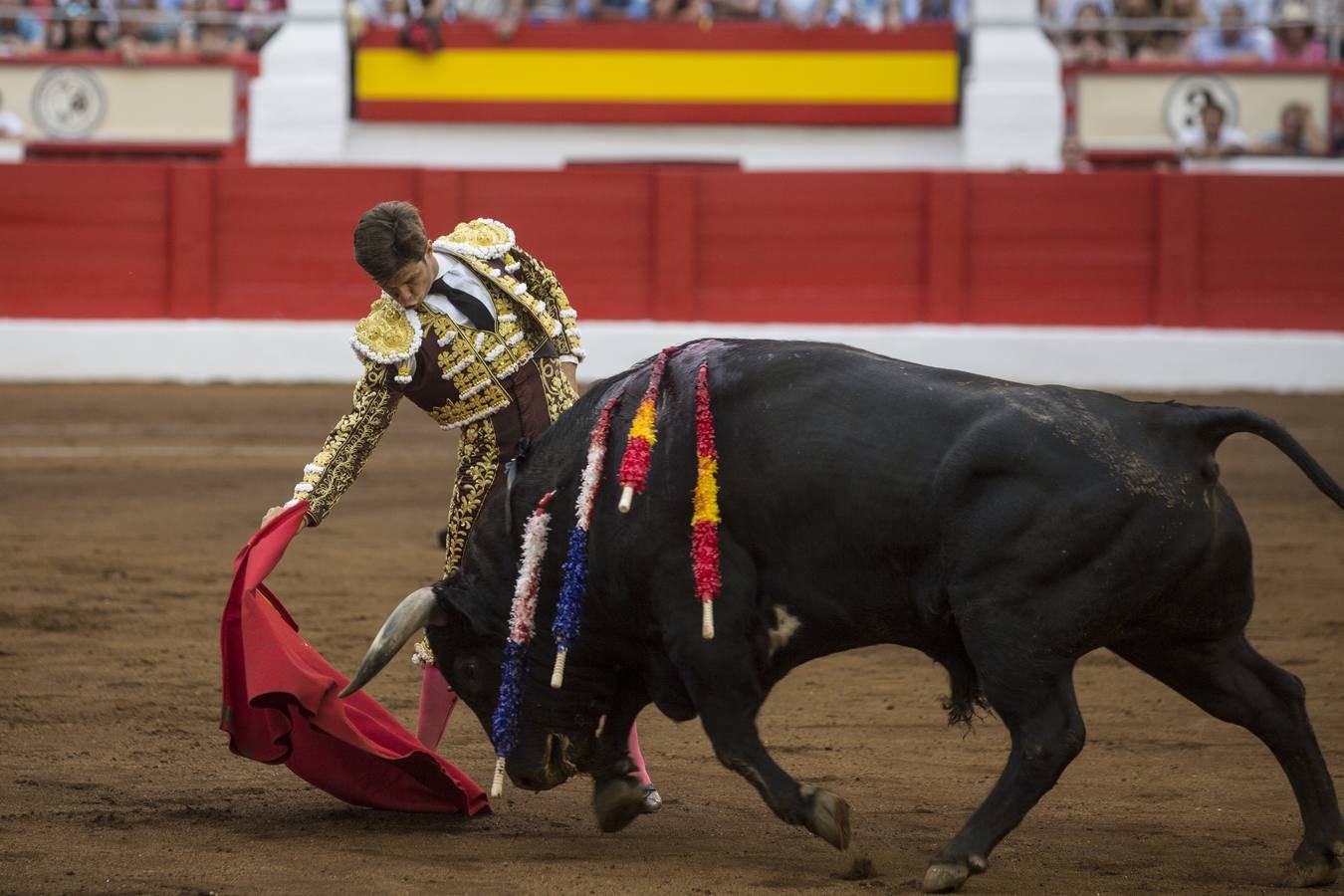 Fotos: Ponce, El Juli y Ginés Marín