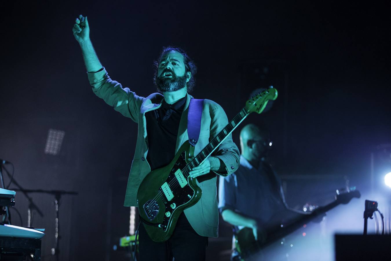 Miles de personas arropan a Vetusta Morla en el concierto de este jueves por la noche en La Campa de la Magdalena