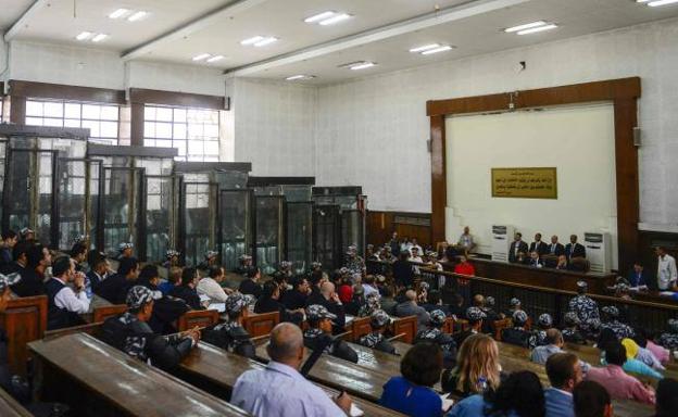 Tribunal de El Cairo donde ha tenido lugar el jucio.
