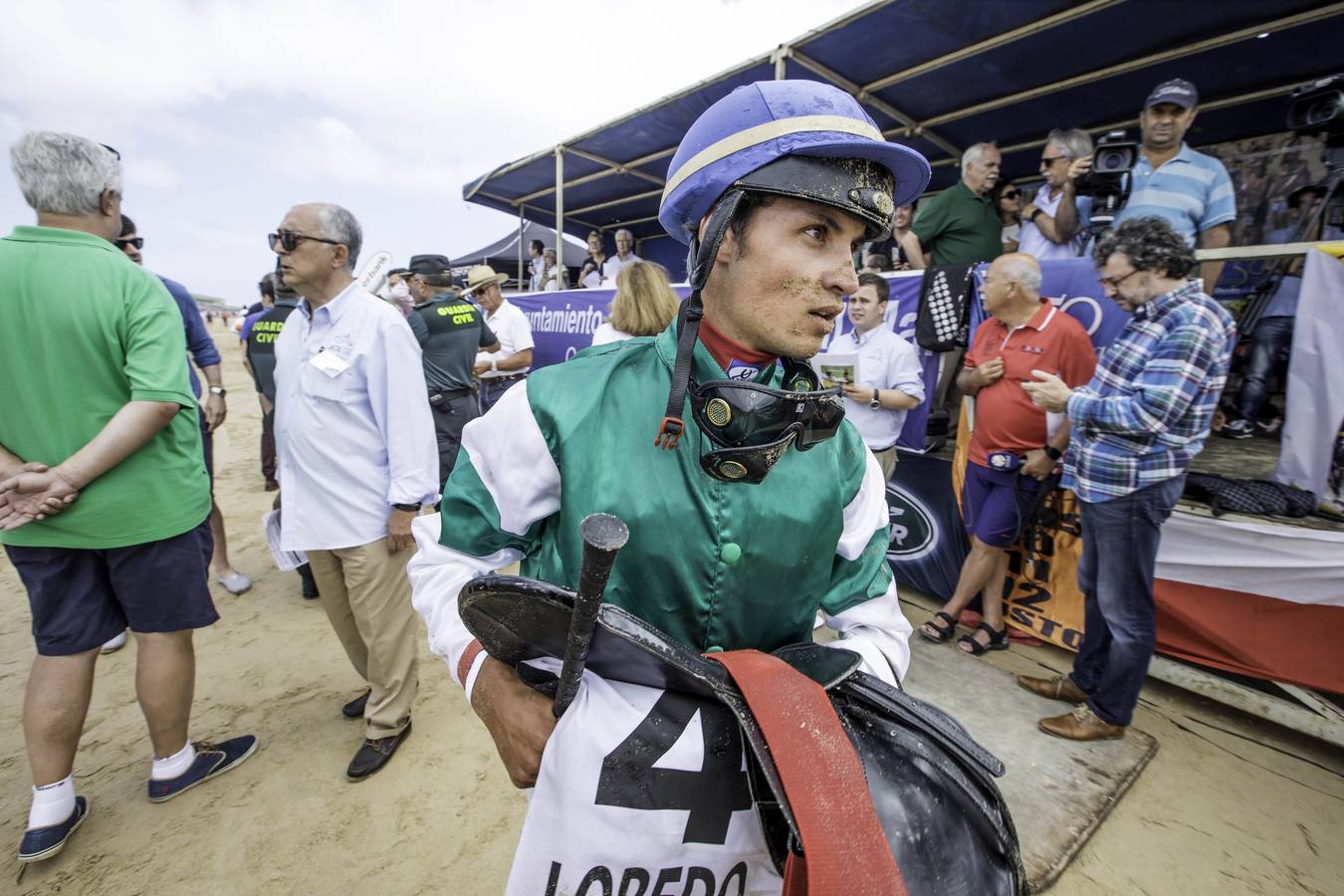 La amazona cántabra es la primera que gana la carrera principal, en una jornada en la que Diego Sarabia se impuso en las otras dos pruebas del día