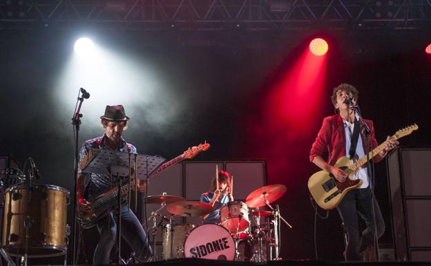 Sidonie en su actuación del año pasado en Santander 