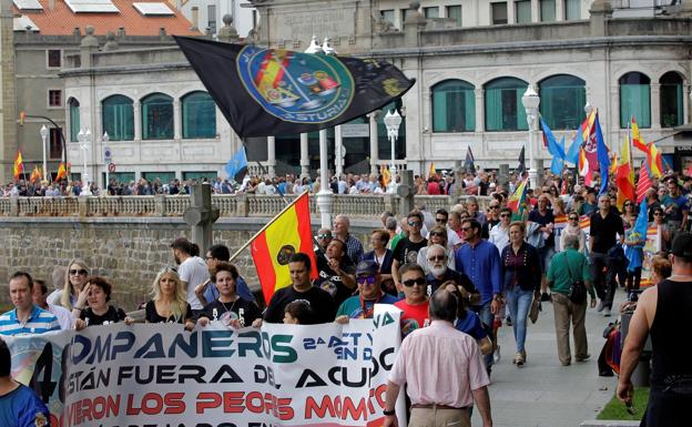 Imagen de archivo de una protesta anterior 