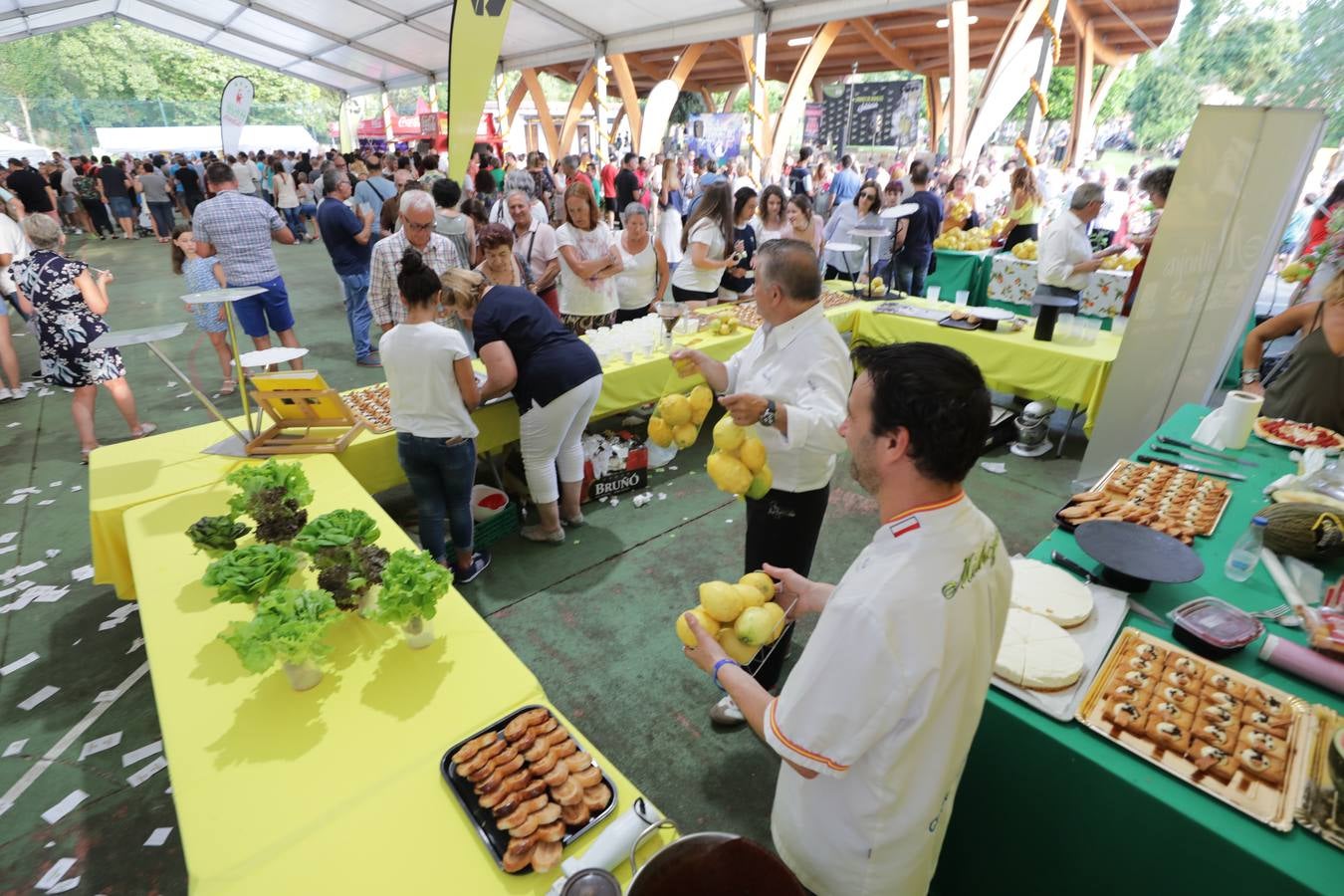 Fotos: La fiesta solidaria de los limones en Novales