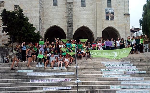 Intentan boicotear la concentración en Santander en apoyo al aborto en Argentina