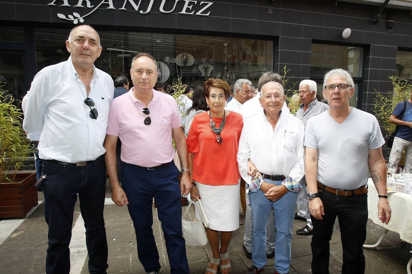 Francisco Trueba, Antonio Pérez, Ana Álvarez Lamelas, Juan José Fernández Teijeiro y Gonzalo Llamosas.