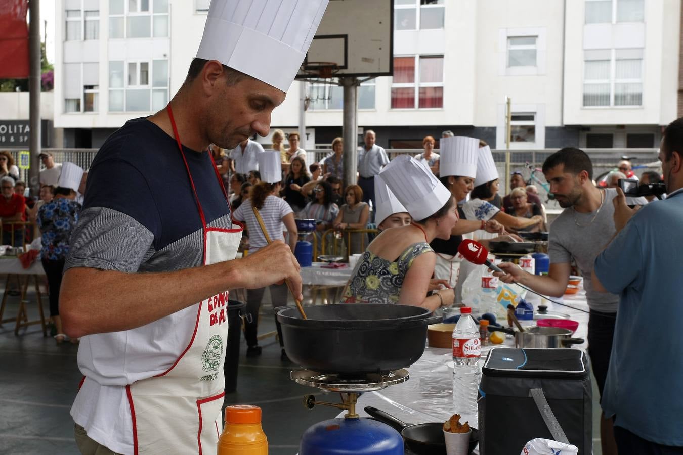 Fotos: Concurso de arroz en la Plaza de La Llama