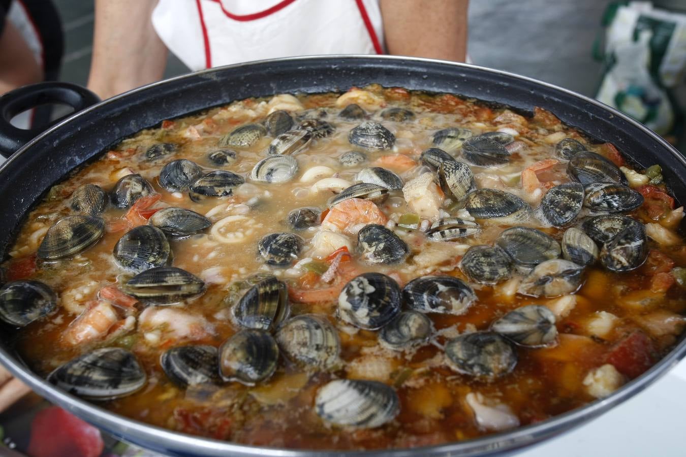 Fotos: Concurso de arroz en la Plaza de La Llama