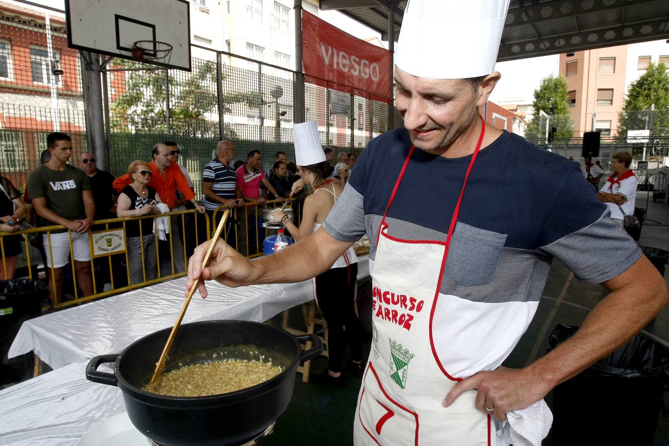 Fotos: Concurso de arroz en la Plaza de La Llama