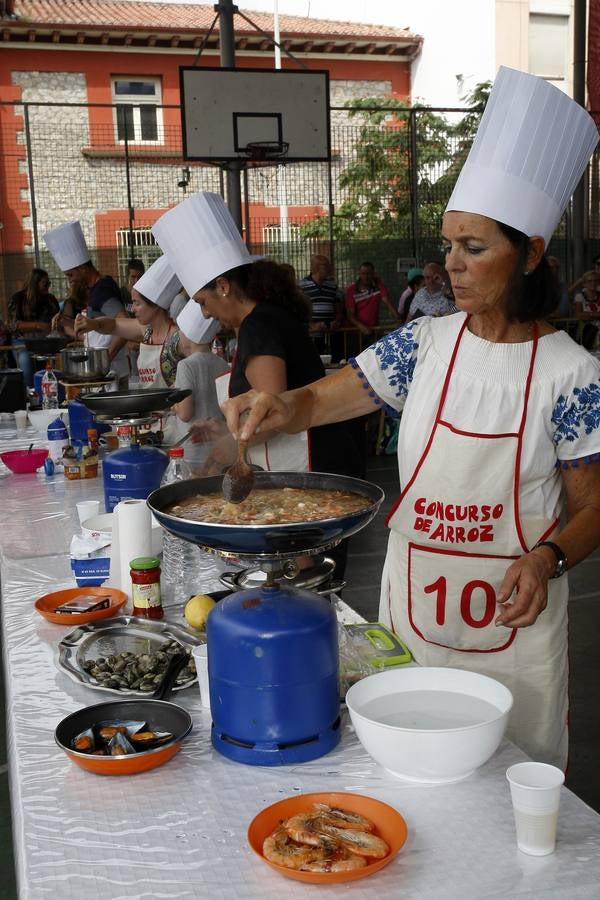 Fotos: Concurso de arroz en la Plaza de La Llama