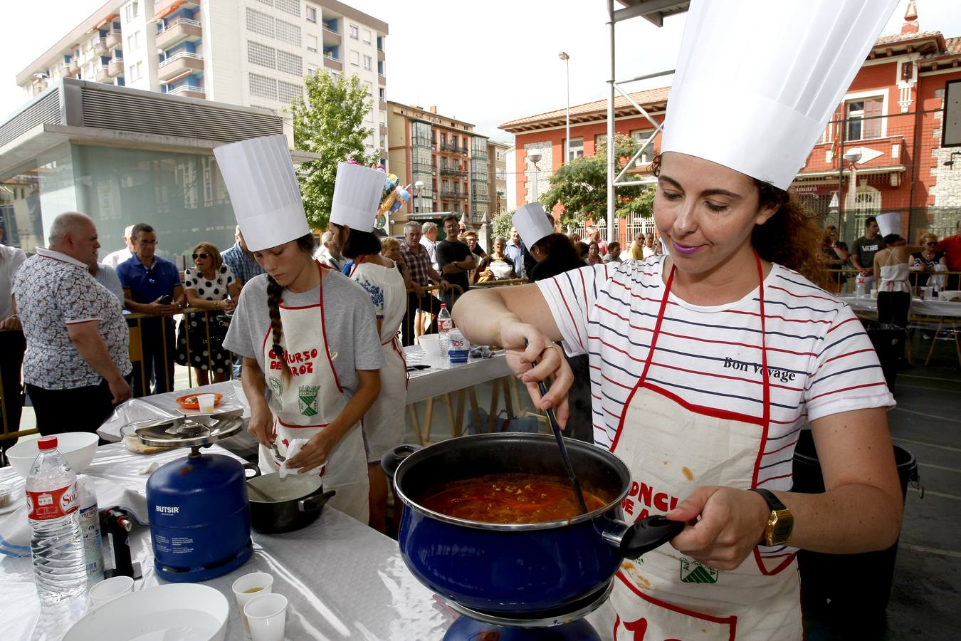 Fotos: Concurso de arroz en la Plaza de La Llama