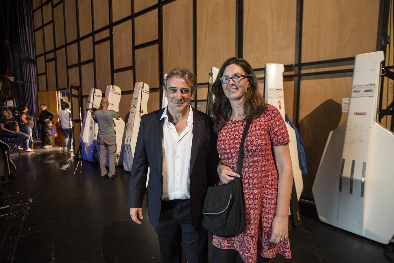 Fotos: Las horas previas al debut de la London Symphony Orchestra en el FIS