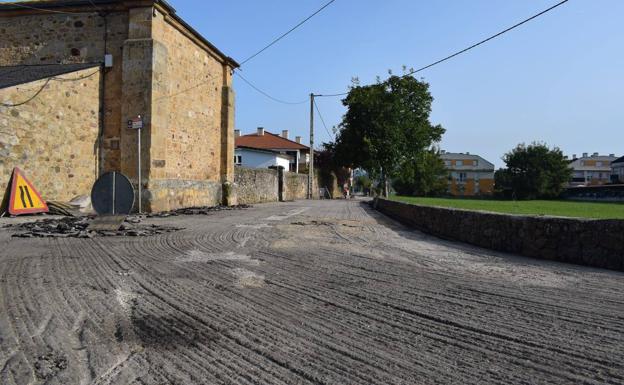 Finaliza la reparación y pavimentación de viales en Vioño y Quijano