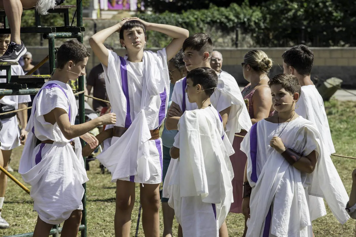 Fotos: Imágenes de las Guerras Cántabras en Los Corrales