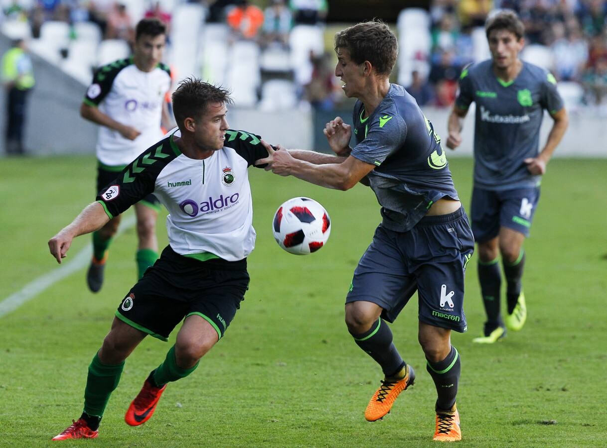 Fotos: Victoria del Racing frente a la Real Sociedad B