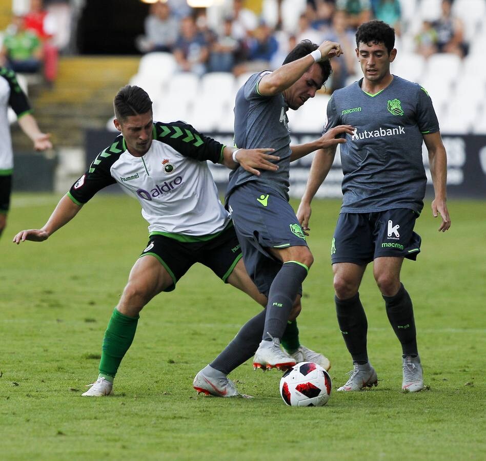 Fotos: Victoria del Racing frente a la Real Sociedad B