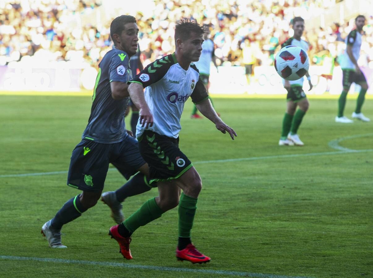 Fotos: Victoria del Racing frente a la Real Sociedad B