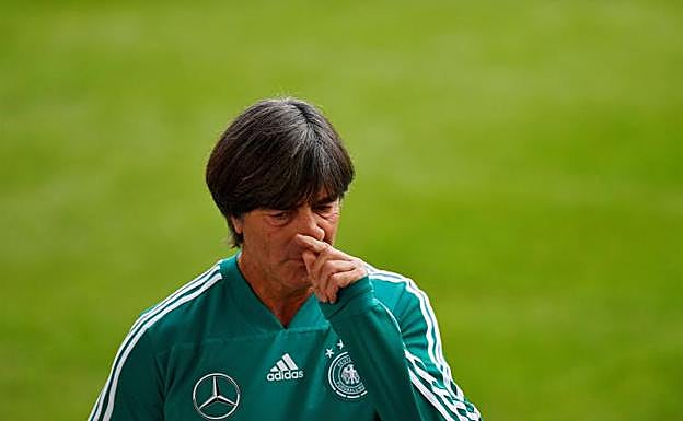Joachim Löw, seleccionador alemán de fútbol. 
