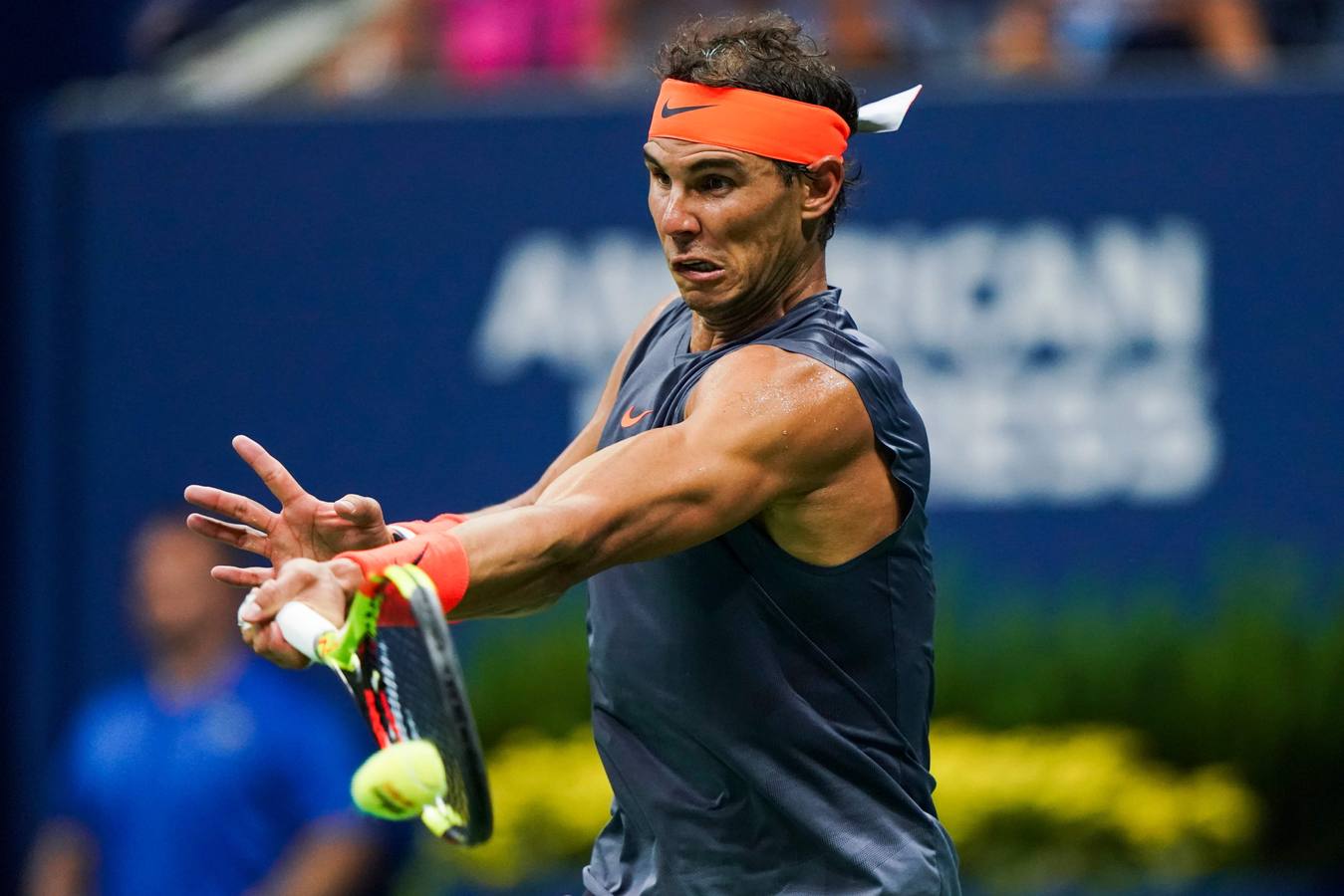 Las mejores imágenes del partido de cuartos de final del Abierto de Estados Unidos entre Rafa Nadal y Dominic Thiem. 