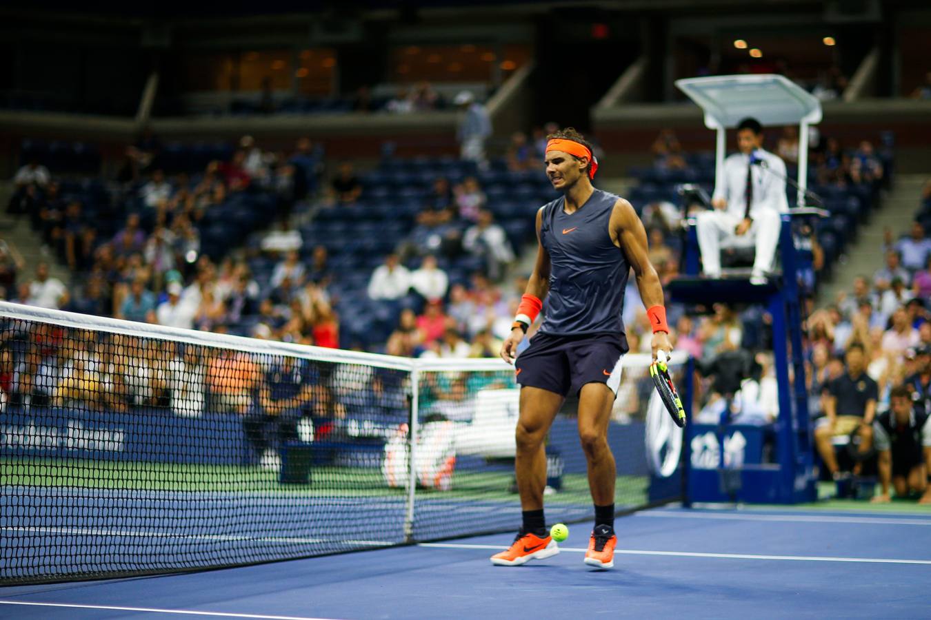 Las mejores imágenes del partido de cuartos de final del Abierto de Estados Unidos entre Rafa Nadal y Dominic Thiem. 