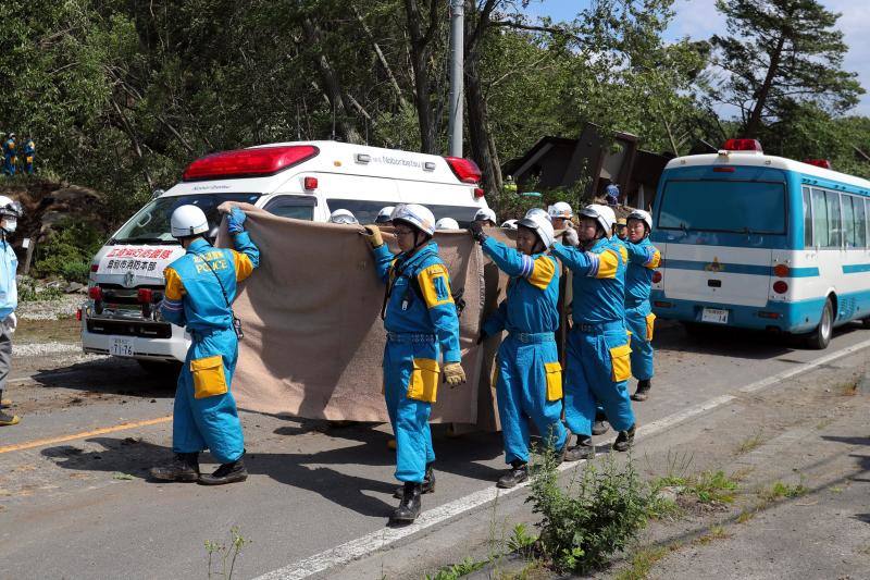 El seísmo ha dejado al menos 44 muertos y más de 650 heridos