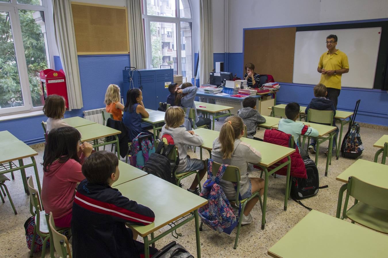 Fotos: La vuelta al &#039;cole&#039; en una jornada de huelga de maestros