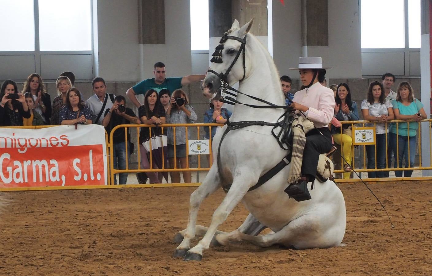 Fotos: Santos Pereira y Francisco Carrera ganan el concurso de caballos