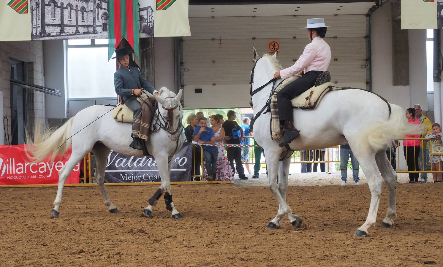 Fotos: Santos Pereira y Francisco Carrera ganan el concurso de caballos