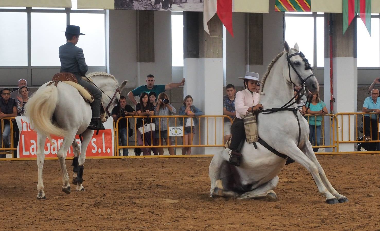 Fotos: Santos Pereira y Francisco Carrera ganan el concurso de caballos