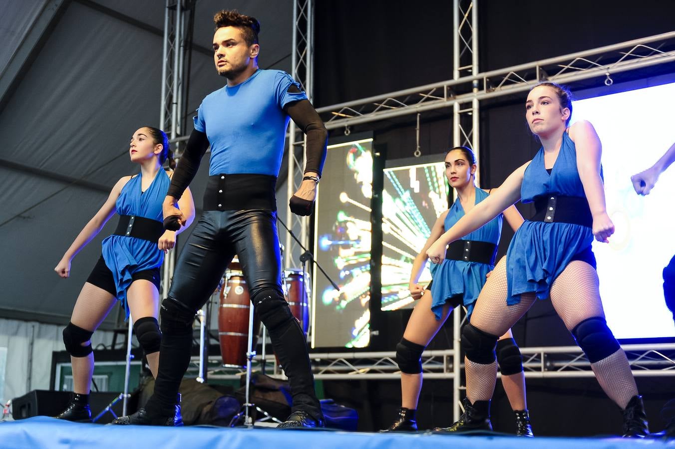 La escuela de baile Gloria Rueda. 