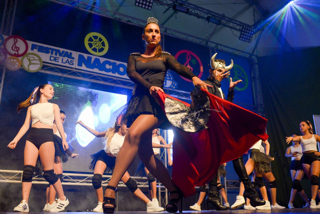 Los alumnos de Gloria Rueda. 