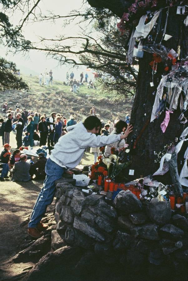 Fotos: Imágenes históricas de las peregrinaciones a San Sebastián de Garabandal