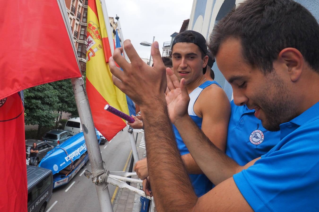 Fotos: Astillero recibe a los remeros de la San José