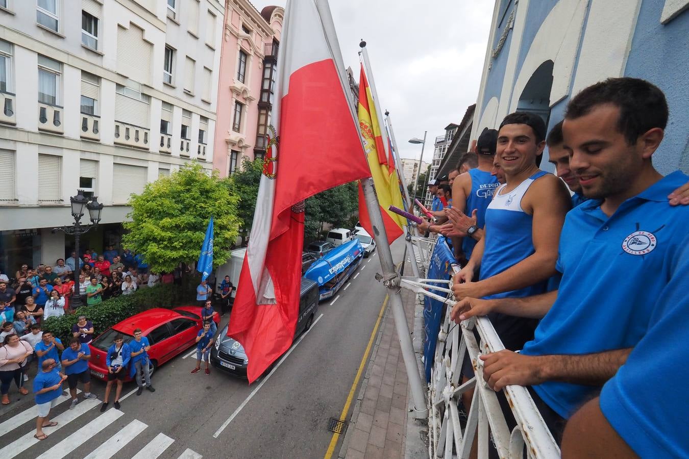 Fotos: Astillero recibe a los remeros de la San José