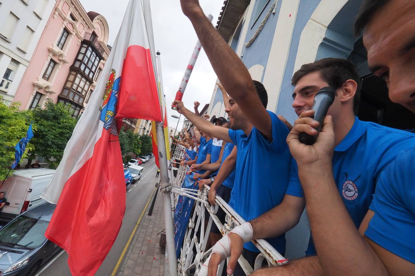 Fotos: Astillero recibe a los remeros de la San José