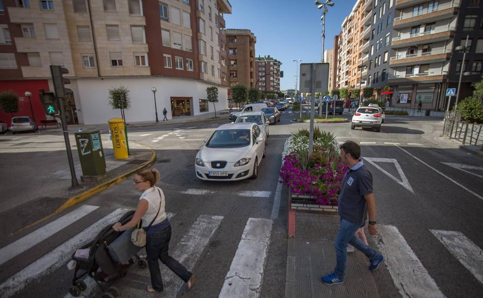 El tráfico es intenso en las zonas más urbanas y céntricas del municipio. 