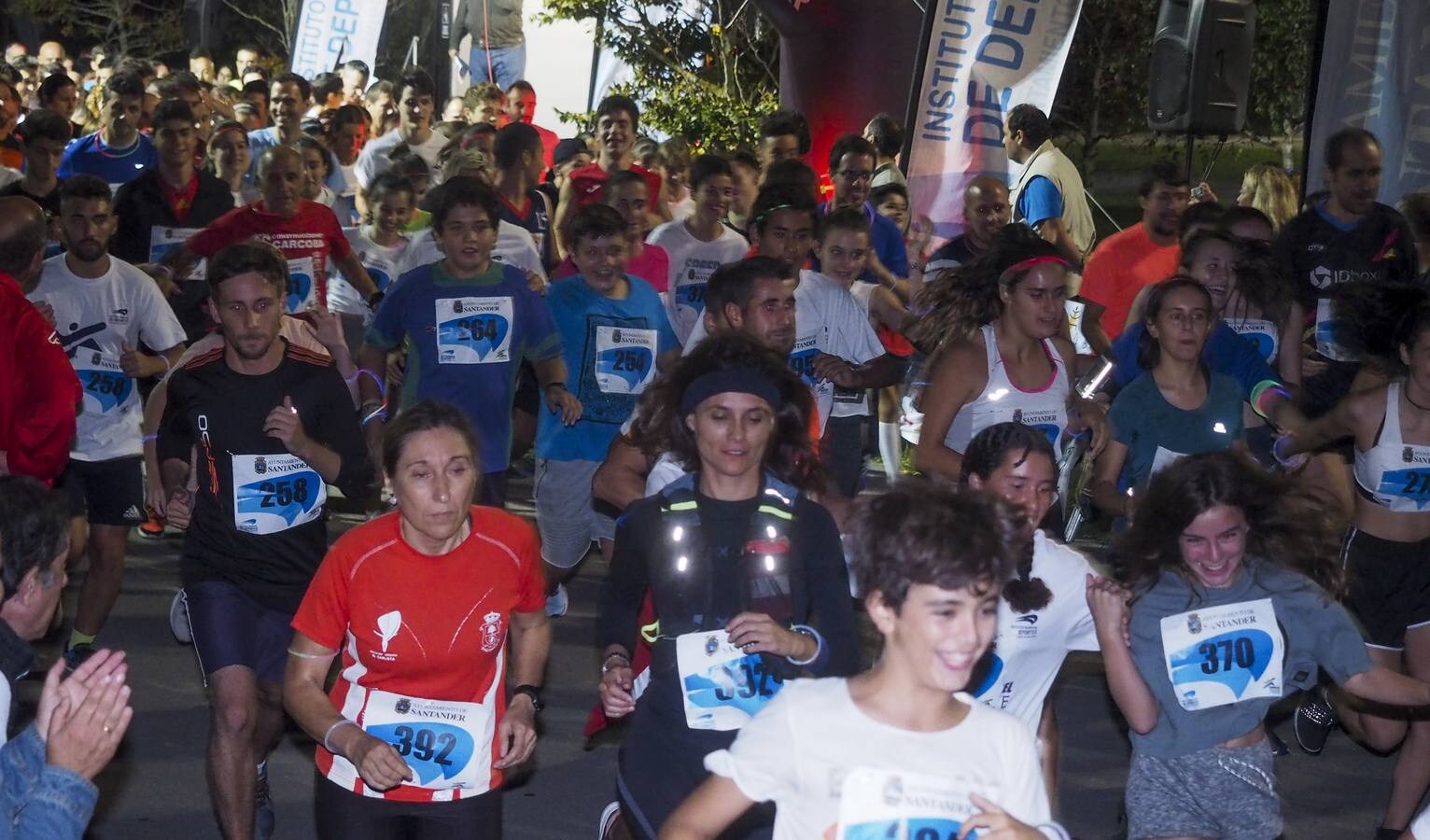 Fotos: Carrera noctura de Santander