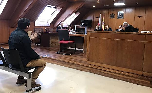 El acusado, durante el juicio celebrado el 2 de julio.