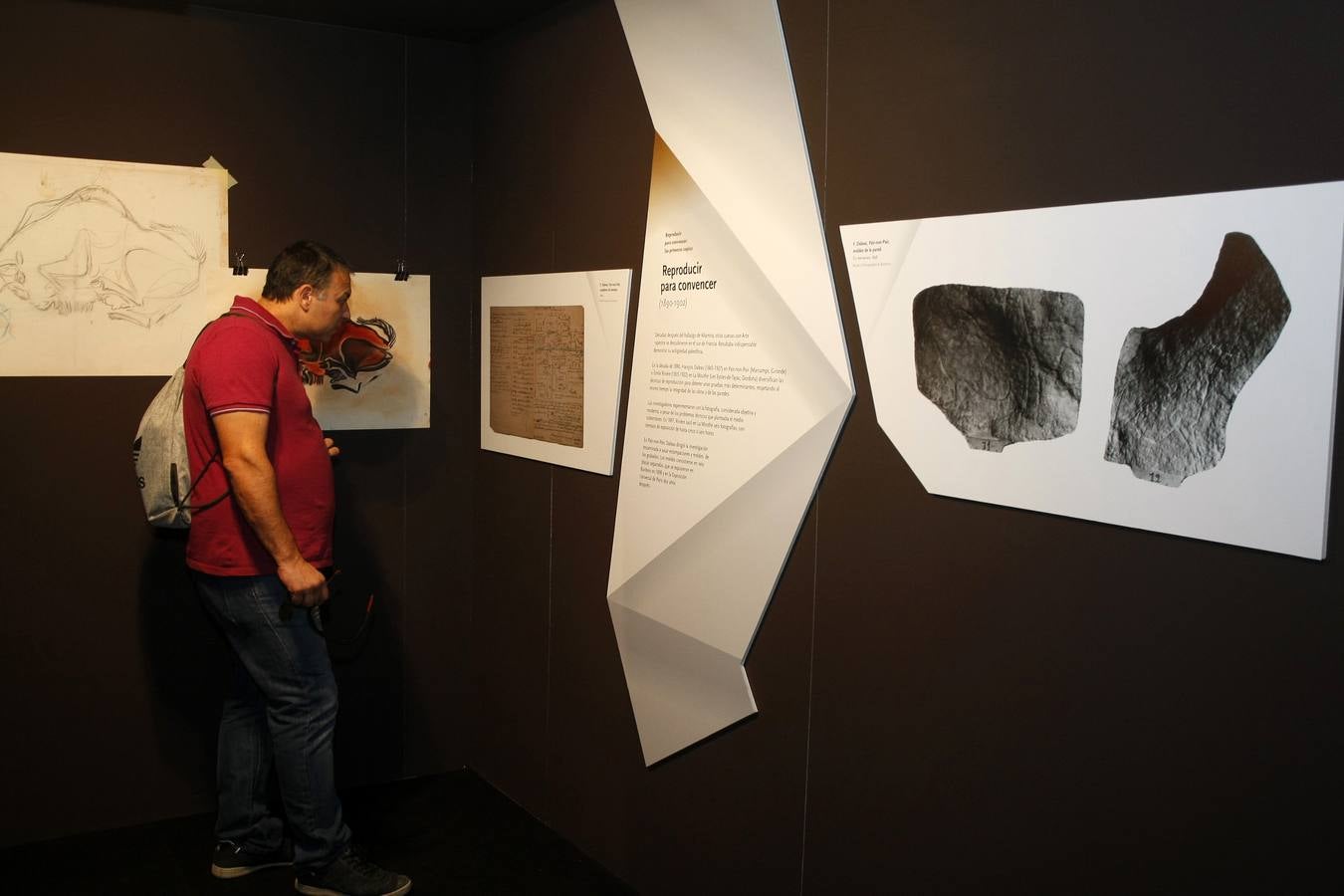 Fotos: Una exposición en el Museo de Altamira descubre las técnicas utilizadas en la reproducción de las cuevas con arte rupestre