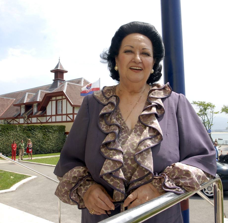 Montserrat Caballé actuó varias veces en Cantabria y estuvo vinculada a la UIMP, donde fue nombrada Doctora Honoris Causa