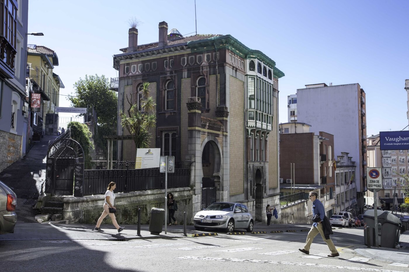 El Palacete de Cortiguera es uno de los edificios más emblemáticos de Santander. 