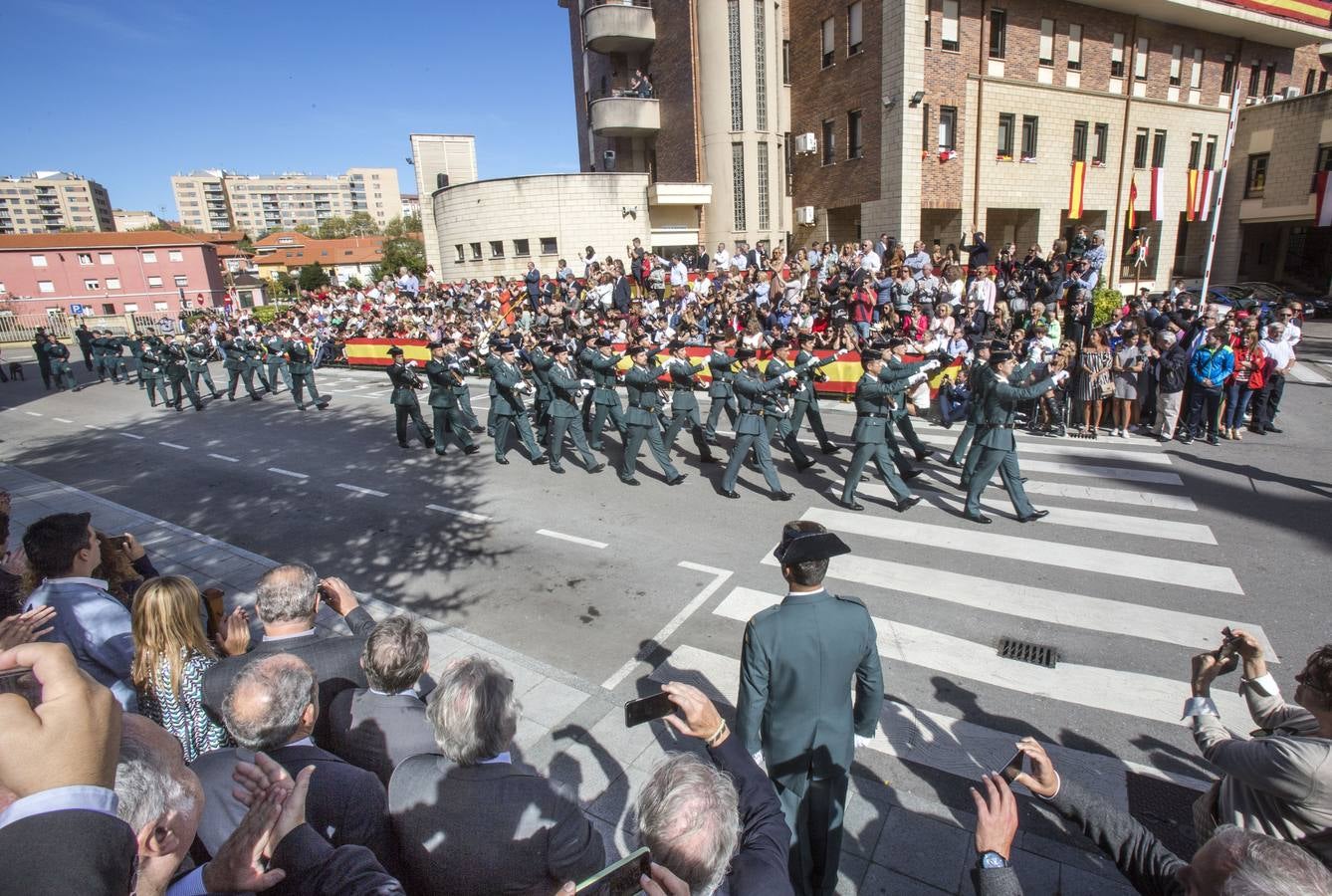 Fotos: Actos del Día del Pilar en el acuartelamiento de Campogiro