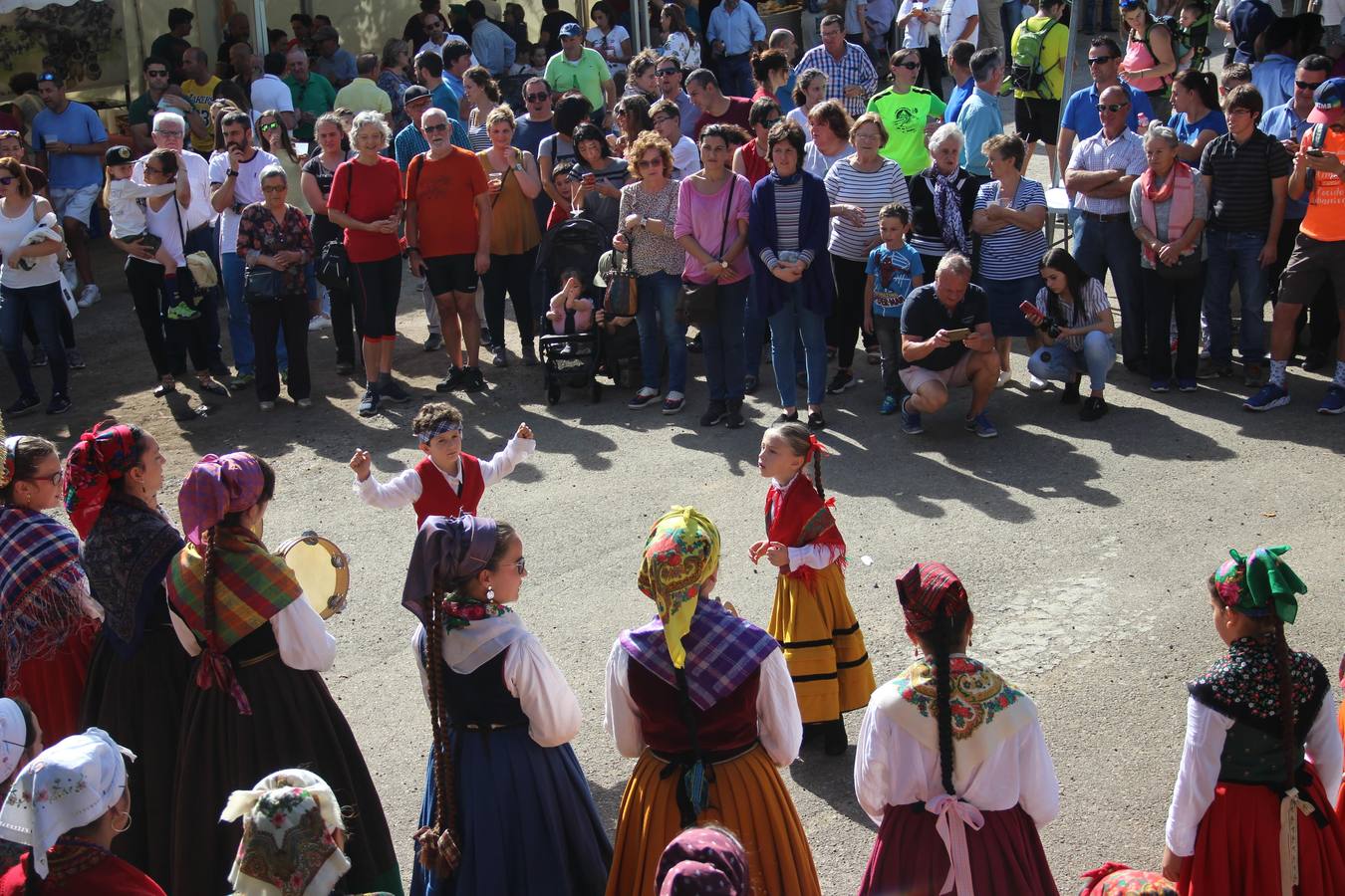 Hoy se ha celebrado en Camaleño la feria agroalimentaria 'Hechu en Liébana', con la participación de 23 productores lebaniegos.
