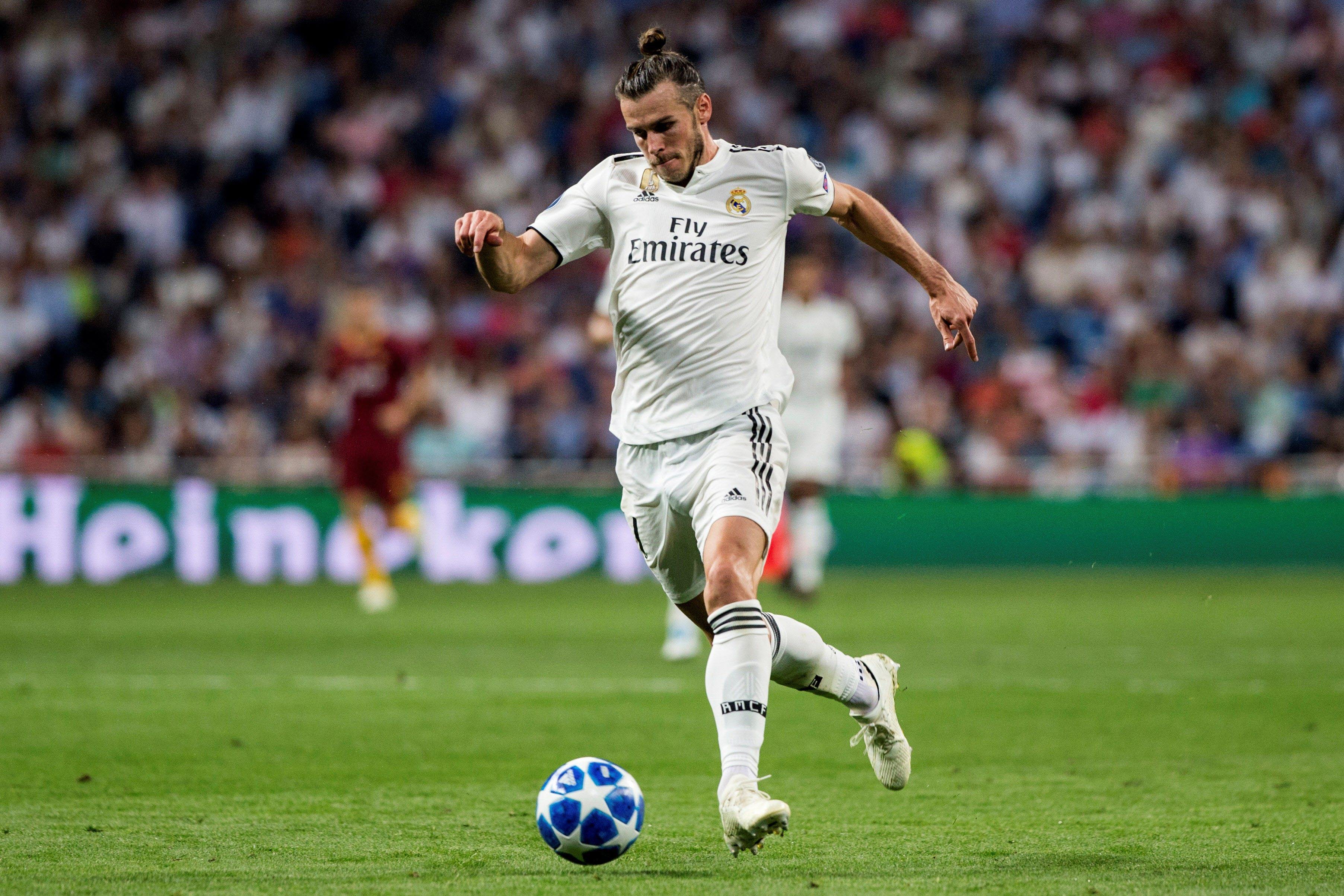 Bale, durante un partido
