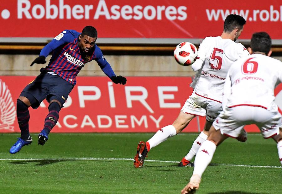 El conjunto que entrena Ernesto Valverde se impuso por 0-1 con un tanto de Lenglet en la recta final. 