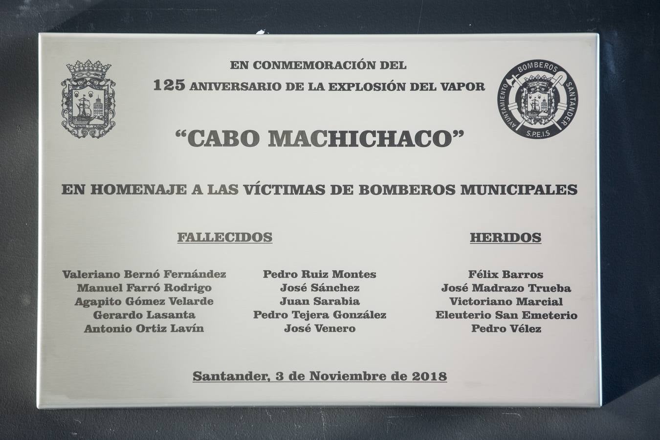 Fotos: El parque de Bomberos de Santander acoge una exposición permanente sobre el &#039;Machichaco&#039;