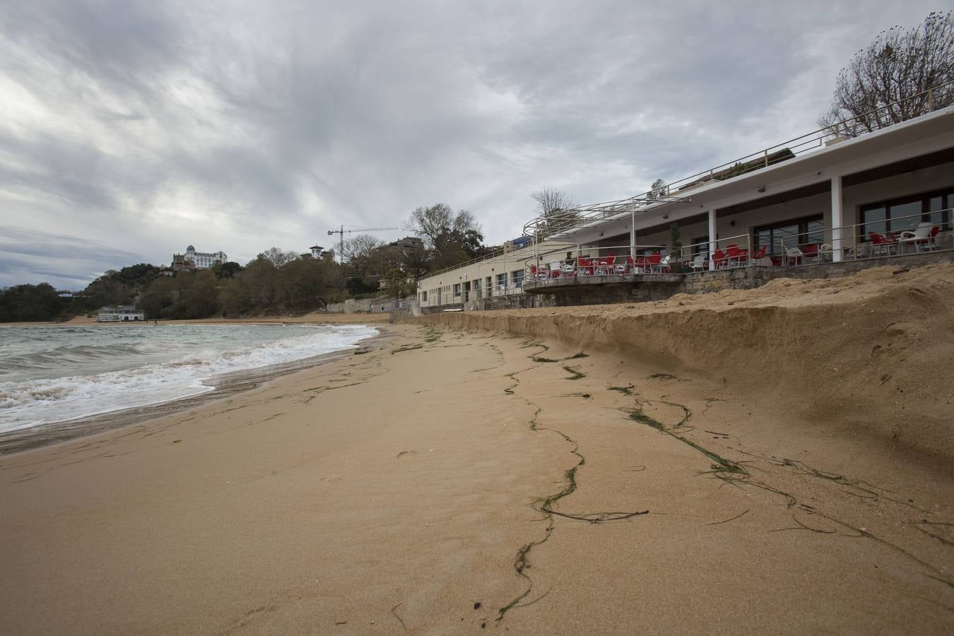 Fotos: Así ha dejado La Magdalena el temporal de mar