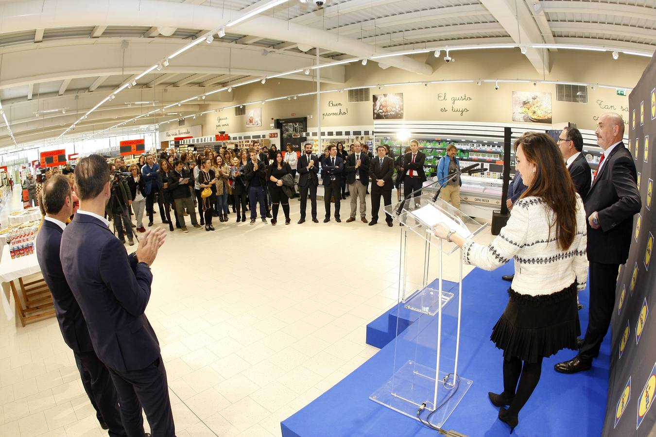 Fotos: Inaugurado el supermercado Lidl en el Área Comercial de Ganzo