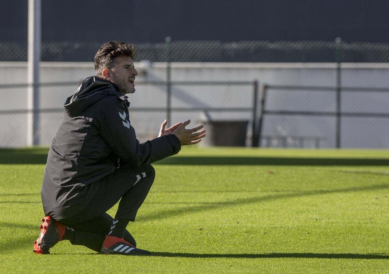 Fotos: Entrenamiento del Racing para preparar el partido ante el Athletic B