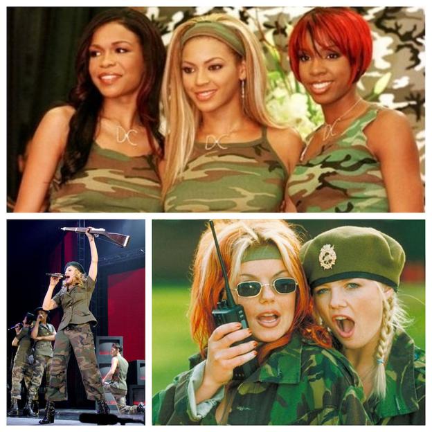 De las Destiny Childs pasando por Madonna o las Spice Girls, ¡la música siempre fue muy guerrera!